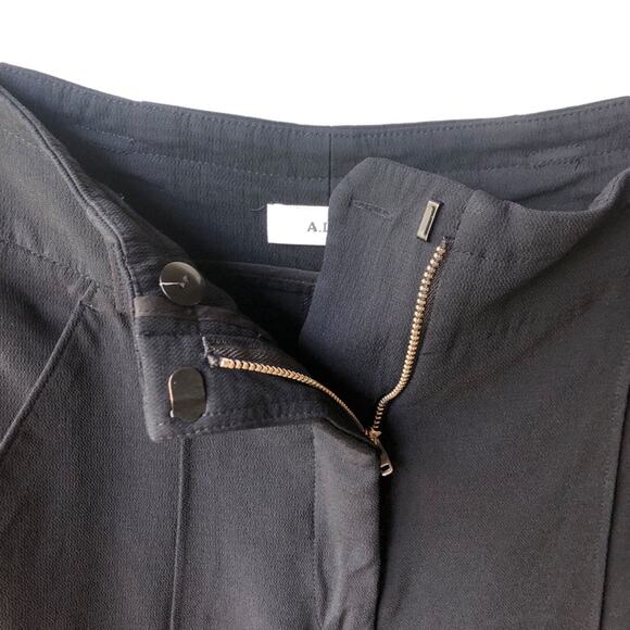 A.L.C black flare leg trousers sz 8 - Picture 3 of 7